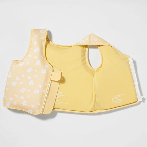SUNNYLiFE Childrens Comfortable Swim Vest, for 3 to 6 Year Olds with Adjustable Safety Strap, Princess Swan Buttercup in Kuwait