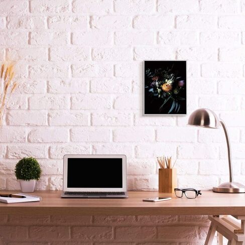 صورة تفصيلية لباقة زهور أنيقة متعددة الألوان من Stupell Industries، صممتها Elise Catterall Wall Art، مقاس 24 × 30، قماش in Saudi Arabia