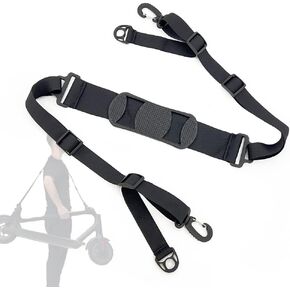 Scooter Shoulder Strap - Carrying Belt Accessories for Moving & Kick Scooter, Balance Bike, Beach Chair, Adjustable
