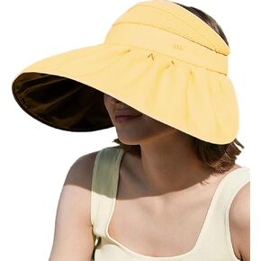 BENEUNDER Large Brim Foldable Sun Visor for Women UPF50+ UV Protection in Kuwait