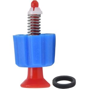 Safety Release Valve PP Air Pressure Relief Valve 2 Inch Sprayer Supplies Gardening Fittings for 3L/5L/8L Backpack Sprayer(Red and Blue)