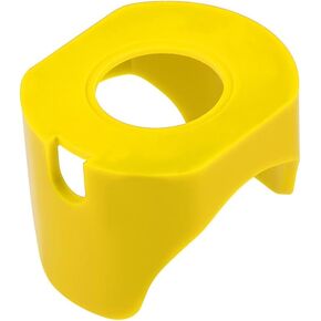 Emergency Stop Guard Plastic Protective Cover, [for Push Button Switch] - 30mm / Yellow