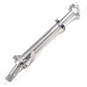 Left Folding Stem Aluminum Alloy 25.4mm×25.4mm Adjustable Stem with Teeth Folding Riser Stem Set Bicycle Accessories