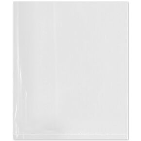 Plymor 5" x 6" (Pack of 100), 2 Mil Flat Open Clear Plastic Poly Bags