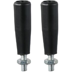 FEIYING 2pcs M8 Plastic Adjusting Bolt,Plastic Metal Revolving Handle Grip,Revolving Handles Screw Knobs Handgrips