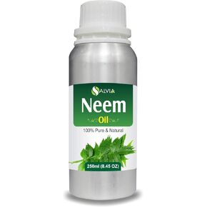 Neem Oil (Azadirachta Indica) Essential Oil 100% Pure & Natural Undiluted Unrefined Uncut Organic Standard Oil Therapeutic Grade Oil Aromatherapy Bulk Oil 500 ML