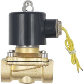 3/4" Electric Solenoid Valve AC 110V Humidifier for Normally Closed Air Water Oil Diesel NPT Thread