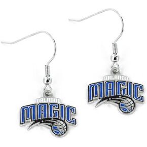Aminco NBA Orlando Magic Logo Dangler Earrings