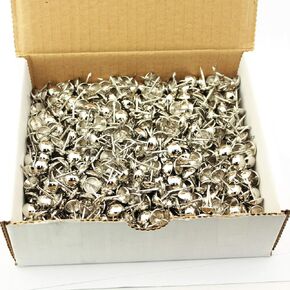 C.S. Osborne 1000 Pcs 1/4" Nickel Plated Nails #6948-NP Decorative Tacks