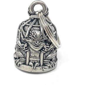 Caged Gremlin Motorcycle Ride Bell for Compatible with Harley-Davidson Kawasaki Honda Triumph Indian Suzuki in Saudi Arabia