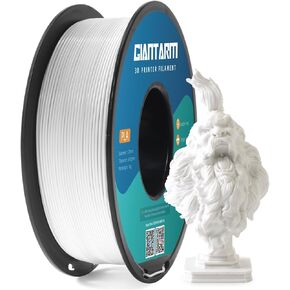 خيوط طابعة GIANTARM ثلاثية الأبعاد، خيوط Pla بيضاء دافئة، بكرة 1 كجم (2.2 رطل)، دقة الأبعاد 1.75 مم +/- 0.03 مم، خيوط طباعة ثلاثية الأبعاد in Kuwait