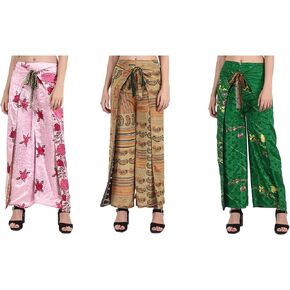 Maple Clothing Wholesale Women's Thai Fisherman Hippie Beach Pants Reversible