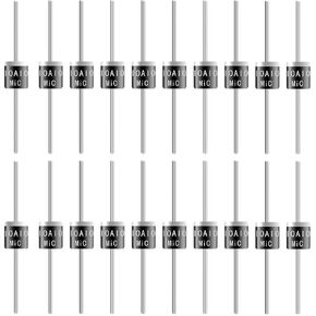 FAYLEZ 20 قطعة 10A10 صمام ثنائي مقوم 10A 1000V R-6 سيليكون إلكتروني محوري