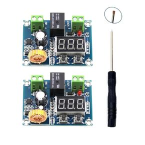 WWZMDiB 2Pcs Low Voltage Cutoff Relay Module for 12V-36V Solar, Wind, Battery and Other Types of Power Supply Systems