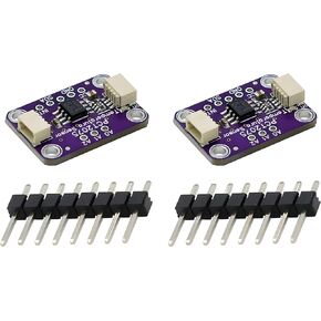 2Pcs PCT2075 11 Bit Higher Accuracy ADC Measurement I2C Temperature Sensor, Compatible with QT/Qwiic + pins