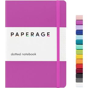 PAPERAGE Blank Journal Notebook, (Royal Blue), 160 Pages, Medium 5.7 inches x 8 inches - 100 GSM Thick Paper, Hardcover