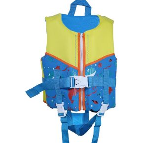 Kids Swim Vest Toddler for 24-64lbs/3-8 Years, Adjustable Swimming Jacket floaties Aid for Children, Boys Girls Learn to Swim
