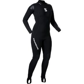 SCUBAPRO Definition Steamer 1 mm Women’s Diving Wetsuit (2XS, Black)