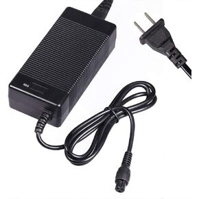 UL 42V 1.5A AC/DC Charger PowerFast 3-Prong Inline Connector for 36V Pocket Mod, Sports Mod Lithium Battery, Battery Charger