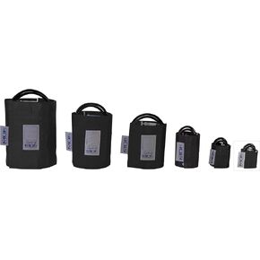 MDF Instruments Latex-Free Replacement Blood Pressure Cuff, Double Tube Size: Newborn, Color: Black