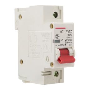DZ47-100 1P Miniature Circuit Breaker D80~100A Plastic D Type Air Switch Household Breaker Device with Recyclability Function