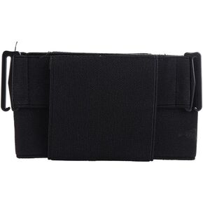 Leadigol Slim Running Phone Belt Bag, Running Waist Bag Money Belts Waist Pack Pouch Running Phone Holder Bag for Hiking Climbing Outdoor Women Men(17.5cm)