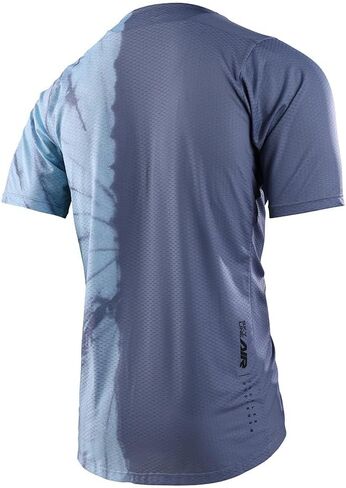 Troy Lee Designs Skyline Air SS Jersey، نصف صبغ باتجاه الريح، كبير in Saudi Arabia