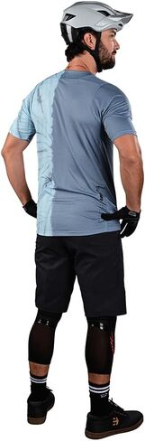 Troy Lee Designs Skyline Air SS Jersey، نصف صبغ باتجاه الريح، كبير in Saudi Arabia