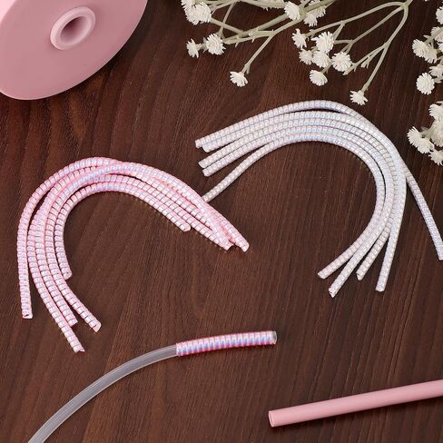 10 Pack Oxygen Tubing Support Crimp Straightener, Oxygen Tube Support for Portable Oxygen Concentrator Oxygen Hose Nasal Cannula Oxygen Tube Straightener Accessories in Saudi Arabia