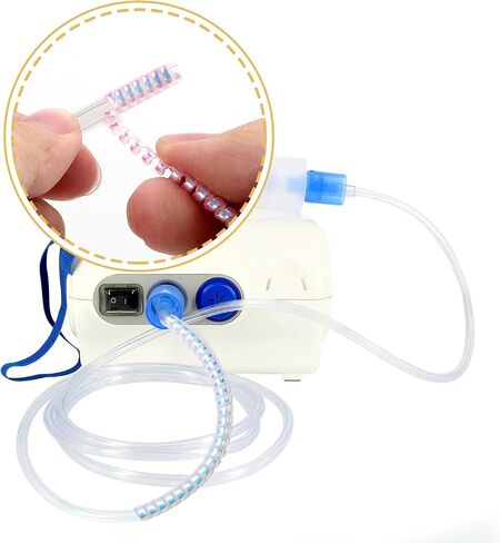 10 Pack Oxygen Tubing Support Crimp Straightener, Oxygen Tube Support for Portable Oxygen Concentrator Oxygen Hose Nasal Cannula Oxygen Tube Straightener Accessories in Saudi Arabia