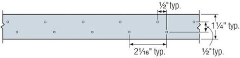 Simpson Strong-Tie CS16-R - 25 ft. 16-Gauge Galvanized Coiled Strap in Saudi Arabia