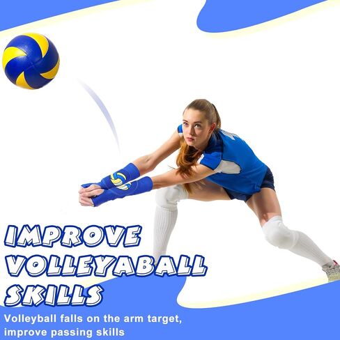 Volleyball Arm Sleeves Passing Hitting Forearm Sleeves with Protection Pads and Thumb Hole Padded Volleyball Sleeves in Saudi Arabia
