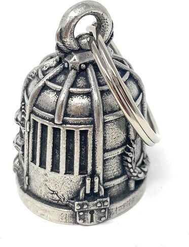 Caged Gremlin Motorcycle Ride Bell for Compatible with Harley-Davidson Kawasaki Honda Triumph Indian Suzuki in Saudi Arabia