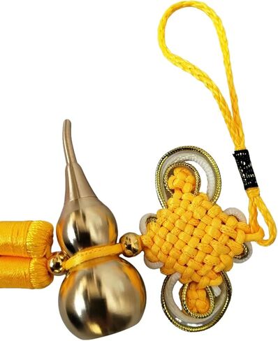 feng Shui Gourd, Household Pendant，Car Charm Rear View Mirror Pendant…, Light Green in Kuwait