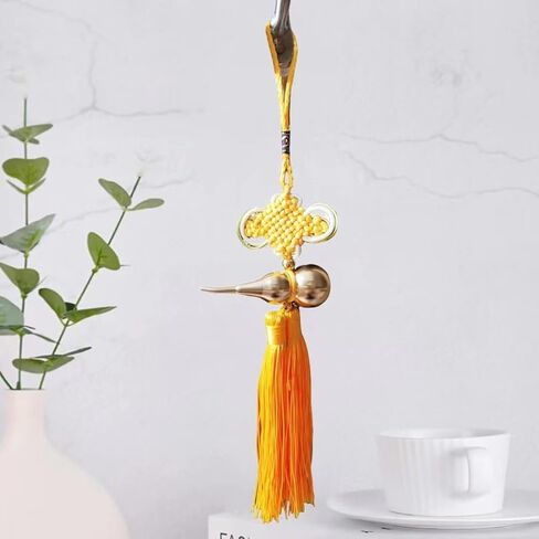 feng Shui Gourd, Household Pendant，Car Charm Rear View Mirror Pendant…, Light Green in Kuwait