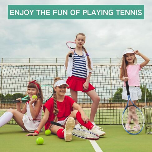 16 Pcs Tennis Rackets for Adult Recreational 8 Players 27" Tennis Racquet Bulk Lightweight Tennis Racket with 8 Tennis Balls for Training Beginners with Overgrips Carry Bag in Kuwait