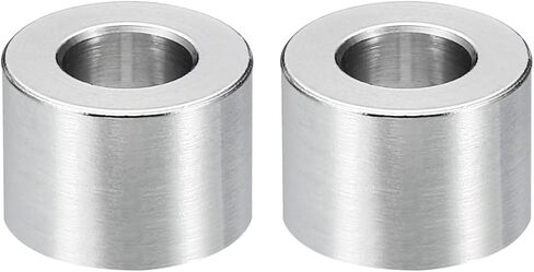 PATIKIL M8 Stainless Steel Spacers, 2Pcs Metal Spacer Stainless Steel 8.2mm ID x 16mm OD x 20mm L Stainless Steel Spacer Screw Standoff for 5/16" or M8 Screw in Saudi Arabia