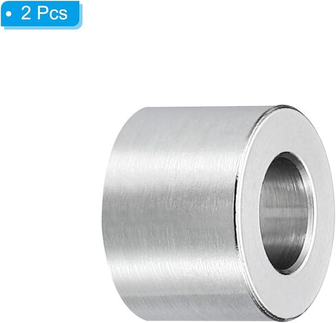 PATIKIL M8 Stainless Steel Spacers, 2Pcs Metal Spacer Stainless Steel 8.2mm ID x 16mm OD x 20mm L Stainless Steel Spacer Screw Standoff for 5/16" or M8 Screw in Saudi Arabia
