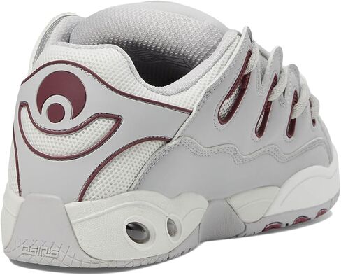 Osiris Men's D3 OG Skate Shoe, Grey/Grey/Maroon, 13 in Saudi Arabia