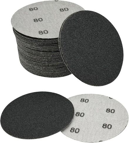 أقراص صنفرة مقاس 3 بوصة، ورق صنفرة من كربيد السيليكون الفاخر بقوة 600-5000 حبيبة مع لوحة واجهة واحدة، و40 قطعة من ورق الصنفرة الرطب الجاف وحلقة الصنفرة للخشب المعدني أو السيارات in Kuwait