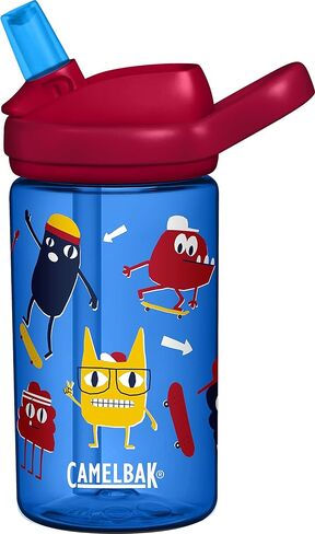CamelBak Eddy+ Kids BPA-Free Water Bottle with Straw, 14oz, green, Model Number: 2282301040 in Saudi Arabia
