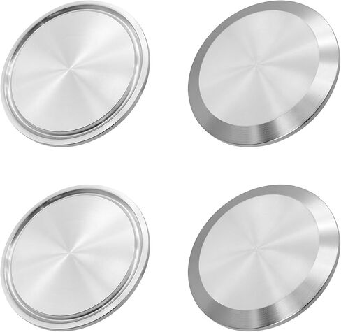 1.5 Inch Tri-Clamp End Caps 304 Stainless Steel for 1.5" Tri Clamp Sanitary Fittings Solid TC Cap 4PCS in Saudi Arabia