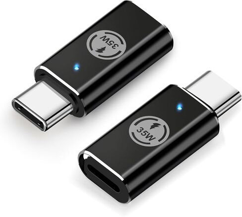 محول Aolcev USB C، محول L (أنثى) إلى USB C (ذكر) لسلسلة iPhone 15، محول شحن سريع 60 وات PD من النوع C لهاتف Samsung S24 Ultra S23 Fe S22+ Z Flip 5 Z Fold 5، محول USB C in Kuwait