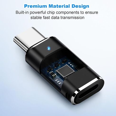 محول Aolcev USB C، محول L (أنثى) إلى USB C (ذكر) لسلسلة iPhone 15، محول شحن سريع 60 وات PD من النوع C لهاتف Samsung S24 Ultra S23 Fe S22+ Z Flip 5 Z Fold 5، محول USB C in Kuwait