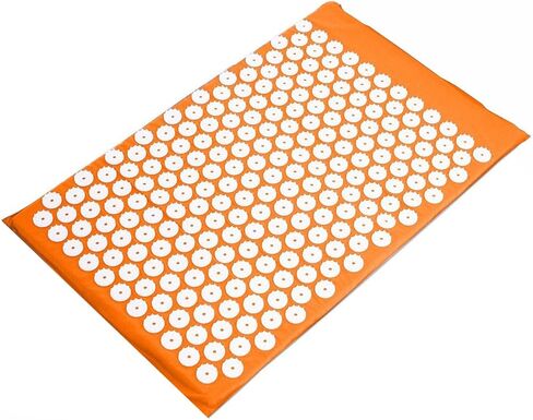 مجموعة بساط ووسادة للضغط الإبري من Signature Fitness لآلام الظهر/الرقبة، ومنتجات الوخز بالإبر لتخفيف تعب العضلات، وتحسين الأرق للأشخاص المستقرين، والوخز بالإبر يخفف التوتر، وبساط التدليك، أسود in Kuwait