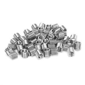 Pack of 50 Helicoils,Stainless Steel Wire Thread Repair Insert Assortment Thread Inserts Standard 5/16in?18x1.5D Thread Repair Tool