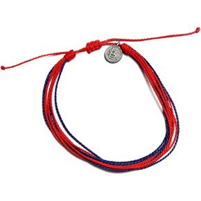 MLB St. Louis Cardinals String Bracelet, Red, One Size