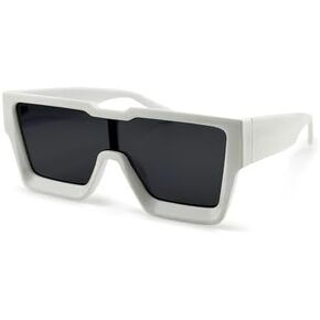 Frames on Frames Retro Sunglasses for Women and Men 90’s Cool Shades for Party, Club, Casual Wear, Rave Trendy