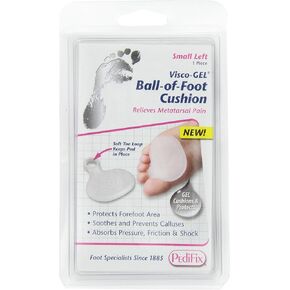 PediFix Visco-gel Metatarsal Pad with Toe Loop, Small Left
