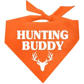Hunting Buddy Dog Bandana (Orange, OS 94)